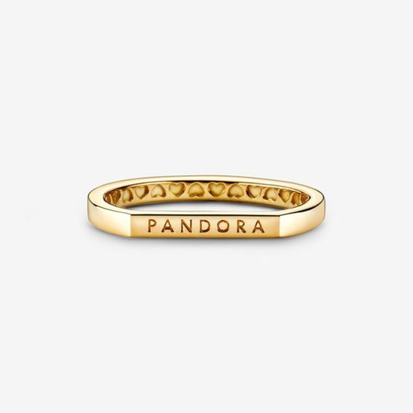 💍Pandora Logo Bar Stacking Ring - Picture 2 of 3